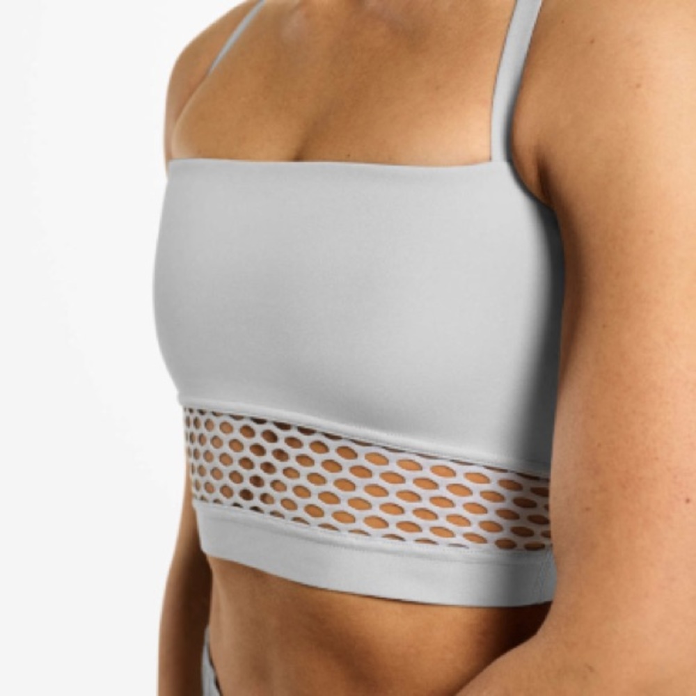 BETTER BODIES Sangria Red Waverly Mesh Bra